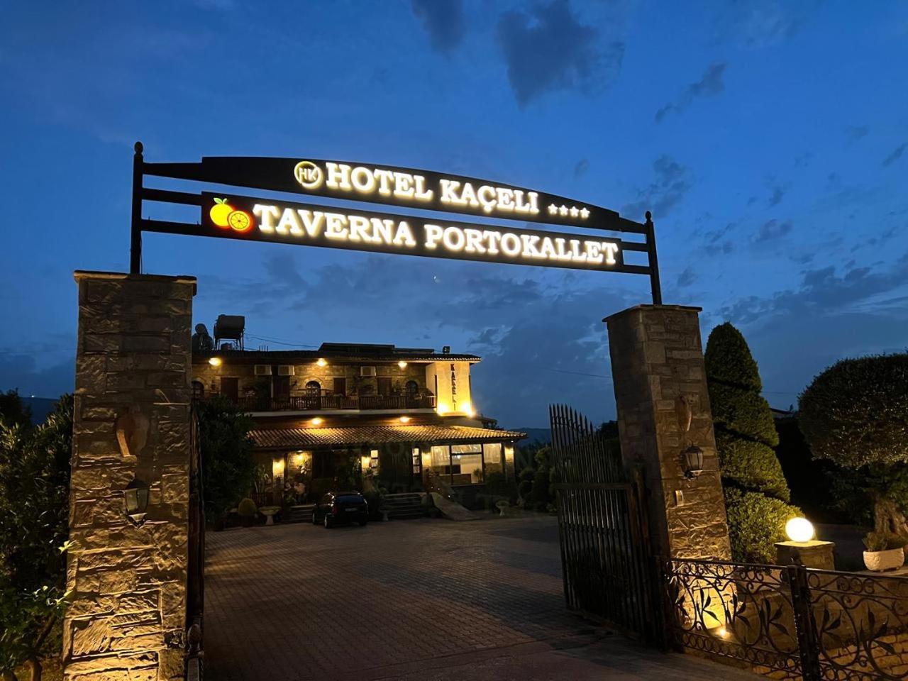 Hotel Kaceli Берат Экстерьер фото
